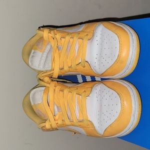 USED Womens Dunk Low Laser Orange